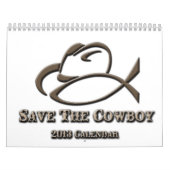 2013 retten Sie den Cowboy-Kalender Kalender (Titelbild)