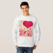 2013 - Schnee Vintag - T - Shirt (Vorne ganz)