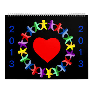 2013 Schulkalender mit Losen Raum für Anmerkungen Kalender