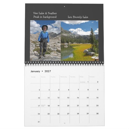 2013 Sierra Kalender Marie LK u. Bär Lks Becken (Jan 2027)