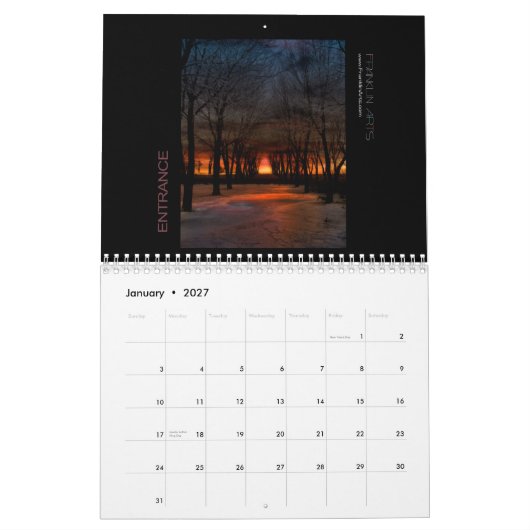 2013 surrealer Landschaftskalender Kalender (Jan 2027)