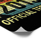 2013 Teenager 13 Year Old 13th Birthday  Poster (Ecke)