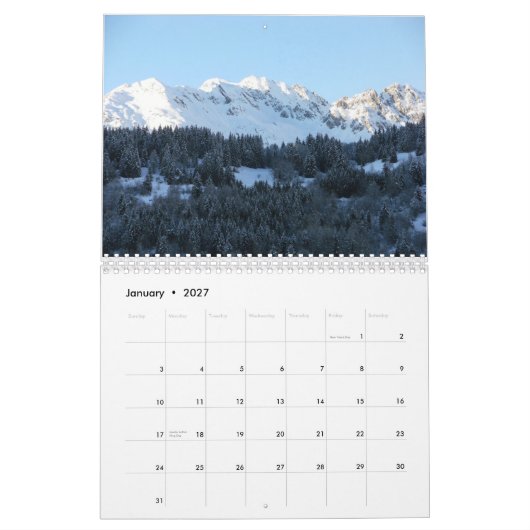 2014 Alpen-Kalender Kalender (Jan 2027)