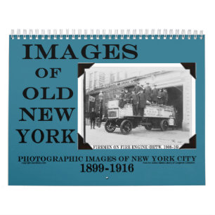 2014 ALTER Vintager Bild-Kalender NEW YORK Kalender