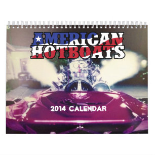 2014 amerikanischer heißer Boots-Kalender Kalender