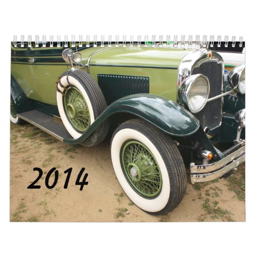 2014 antike Autos Kalender (Titelbild)