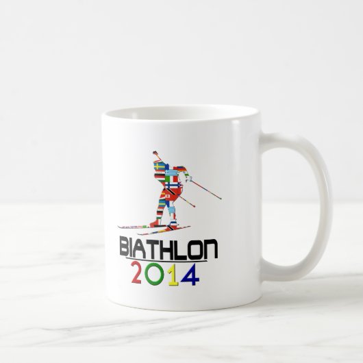 2014: Biathlon Kaffeetasse (Rechts)