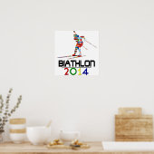 2014: Biathlon Poster (Küche)