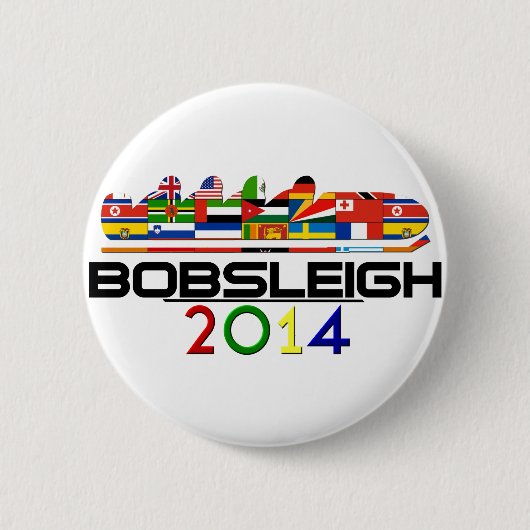 2014: Bobsleigh Button (Vorderseite)