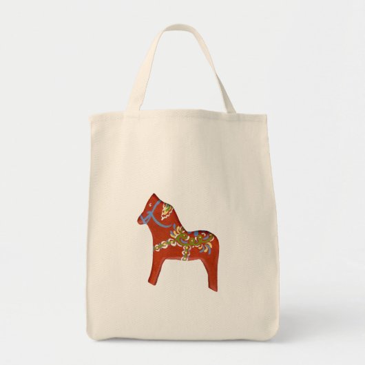 2014 Dala Horse Grocery Bag Tragetasche (Vorne)