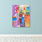 2014 die Außenwelt Leinwanddruck (Insitu (Holzboden))