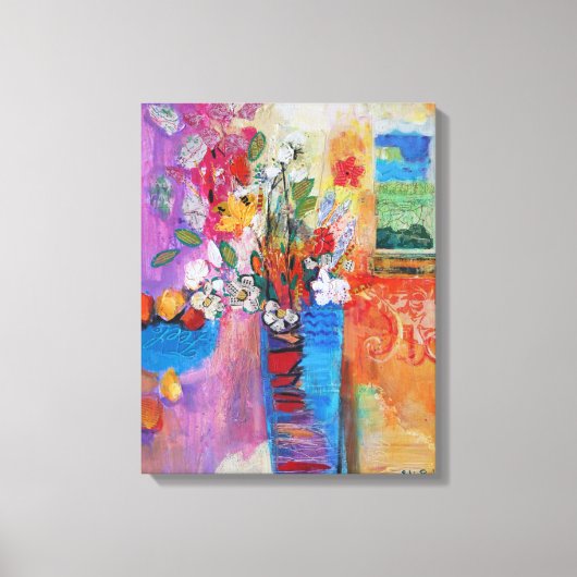 2014 die Außenwelt Leinwanddruck (Vorderseite)