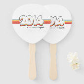 2014 Die Geburt von Legenden Fächer (Vorne und Hinten)