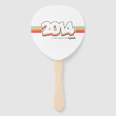 2014 Die Geburt von Legenden Fächer (Rückseite)