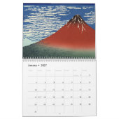 2014 - Die große Welle: Die Kunst von Hokusai Kalender (Jan 2027)