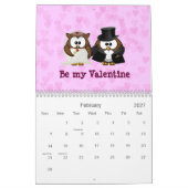 2014 Eule anders Kalender (Feb 2027)