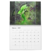 2014 Fantasie-Kalender - Kunst durch Mitzi Kalender (Feb 2027)