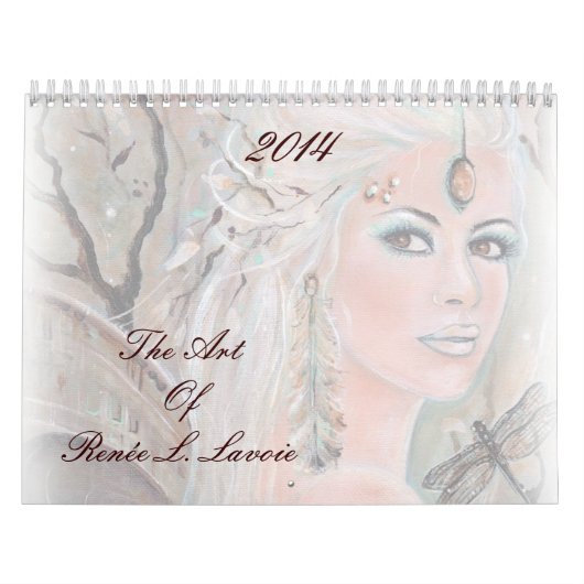 2014 Fantasy Art Kalender von Renee L. Lavoie (Titelbild)