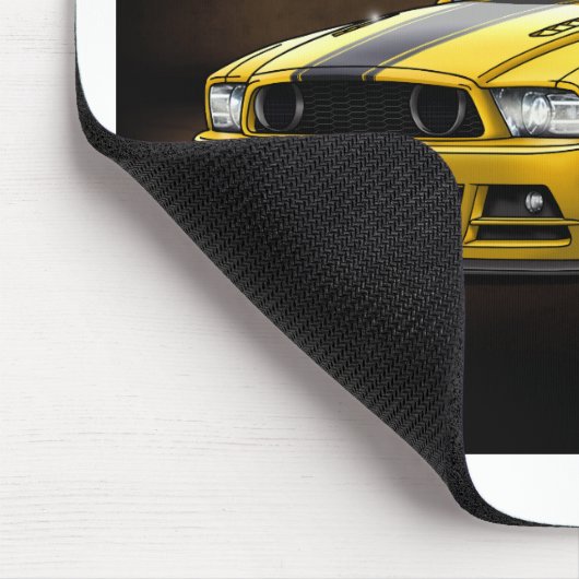 2014 gelber Chef 302 Mousepad (Ecke)