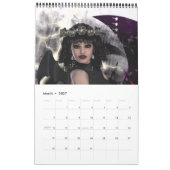 2014 Gotische Girls Art Buchkalender Kalender (Mär 2027)