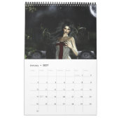 2014 Gotische Girls Art Buchkalender Kalender (Jan 2027)