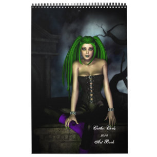 2014 Gotische Girls Art Buchkalender Kalender