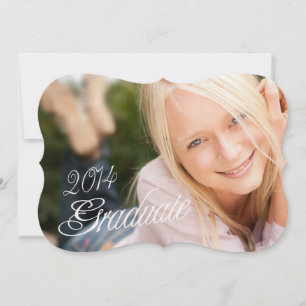 2014 Grad Girly Foto Graduation Party - Einladung