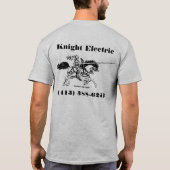 2014 Graphic - Ritter Electric, Serving Marin ... T-Shirt (Rückseite)