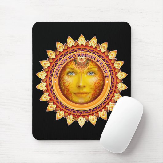 2014 Greensboro Summer Solstice Festival Keepake Mousepad (Mit Mouse)