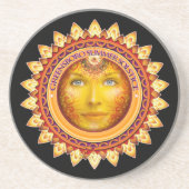 2014 Greensboro Summer Solstice Festival Souvenir Getränkeuntersetzer (Vorne)