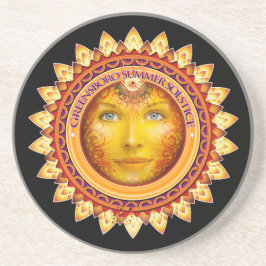 2014 Greensboro Summer Solstice Festival Souvenir Getränkeuntersetzer