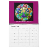 2014 heilige Kreise belichteten Mandala 2013 Kalender (Jan 2026)