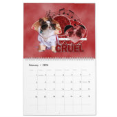 2014 Hunde durch den Feiertags-Kalender Kalender (Feb 2026)