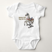 2014 Jahr des Pferdes - Säugling Strampler (Vorderseite)