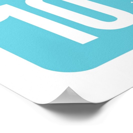 2014 - Jährlicher farbiger Kalender Poster (Ecke)