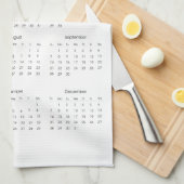 2014 Kalender-Geschenke Küchentuch (Viertel Falte)