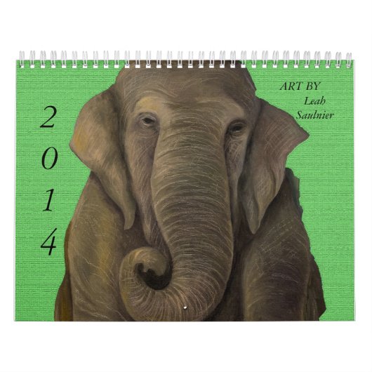 2014 Kalender-Kunst durch Leah Saulnier Kalender (Titelbild)