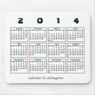2014 Kalender Mousepad