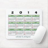 2014 Kalender Mousepad (Mit Mouse)