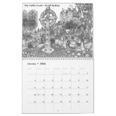 2014 Kalenderjahr - Fantasie-Künste durch Bill Kalender (Jan 2026)