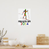 2014: Langlaufen Poster (Küche)