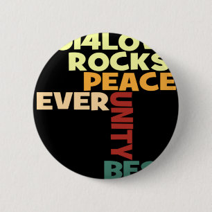2014 Liebe Rocks Peace Art Print Button