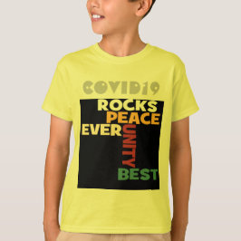 2014 Liebe Rocks Peace Art Print T-Shirt