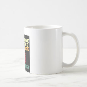 2014 Love Rocks Peace Kunstprint Kaffeetasse