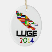2014: Luge Keramik Ornament (Rechts)