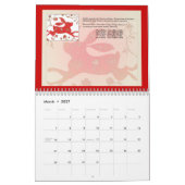 2014 Neujahrsfest-Astrologie-Kalender Kalender (Mär 2027)