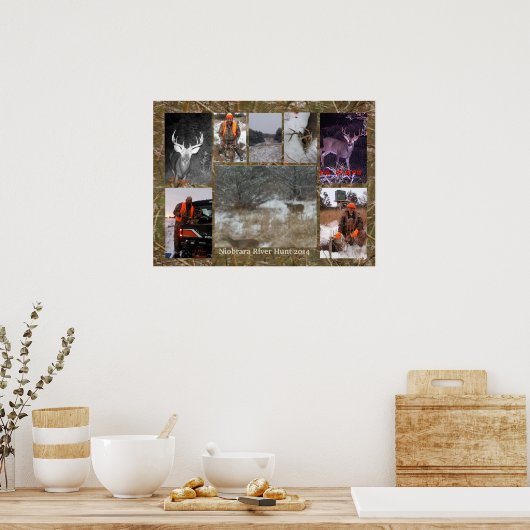 2014 Niobrara River Hunter Poster (Küche)
