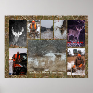 2014 Niobrara River Hunter Poster