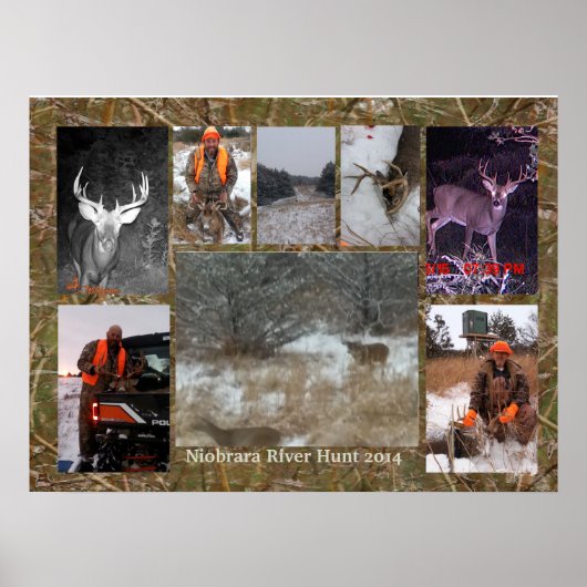 2014 Niobrara River Hunter Poster (Vorne)