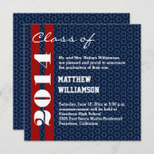 2014 oder jedes Jahr Red White Blue Abschluss V02 Ankündigung (Vorne/Hinten)